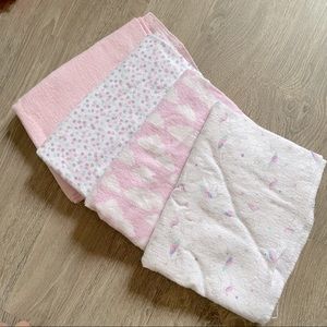 Unicorn receiving blankets. 4 pack. Never used.